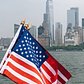 American Flags and New York City