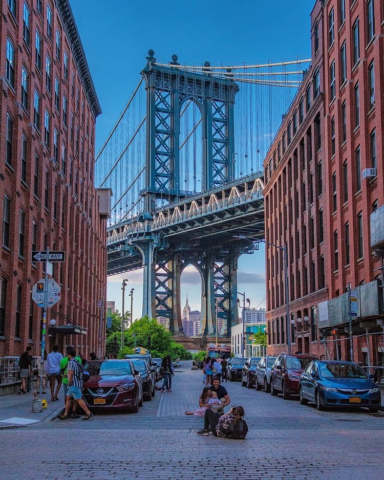 Water Street and Washington Street, DUMBO, Brooklyn