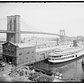Brooklyn Bridge, New Haven Line, Chapin Steam Boat, 1905
