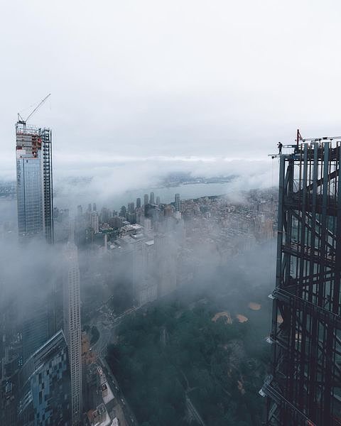 Billionaire's Row and Central Park, Manhattan