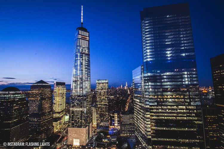 Here is the recently completed One World Trade Center. In my opinion one of the most beautiful buildings in the city. The observation deck opened up last spring which provides stunning views of lower Manhattan. 