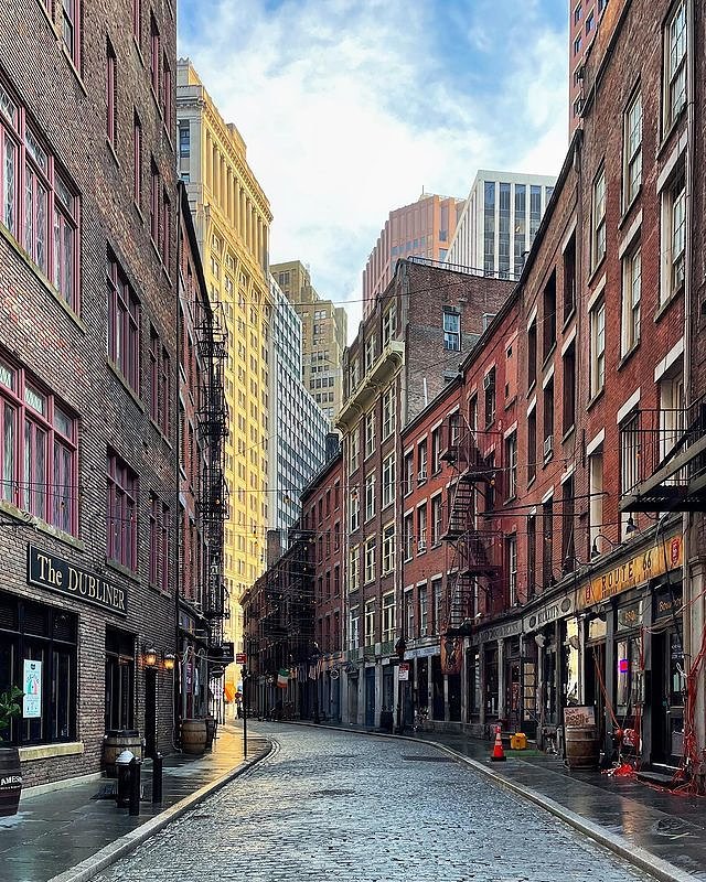 Stone Street, Financial District, Manhattan
