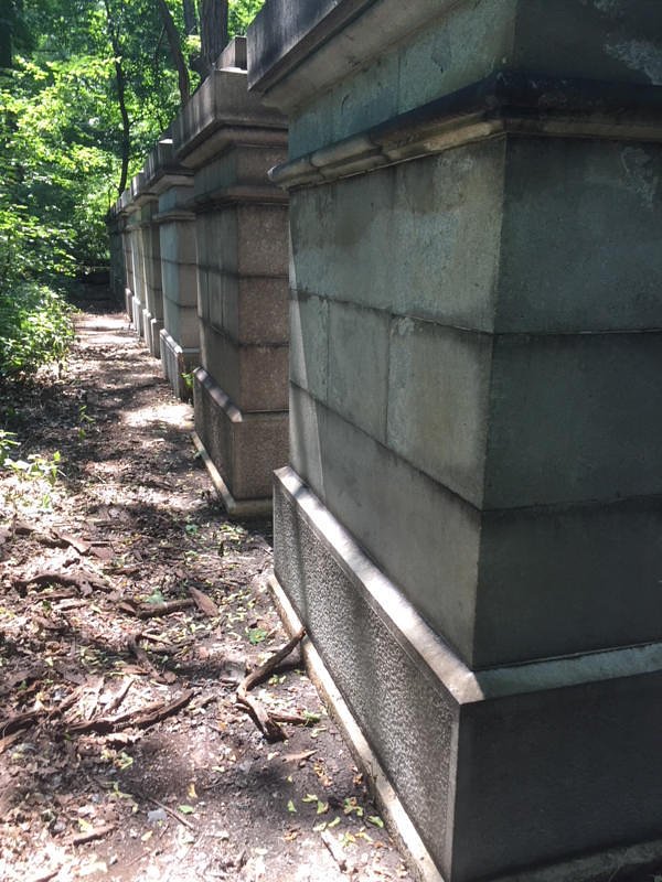 Test Stone Pillars for Grand Central Terminal Are Restored in Van Cortlandt Park