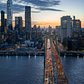 Brooklyn Bridge and Lower Manhattan