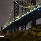Manhattan Bridge from Brooklyn Bridge Park, DUMBO, Brooklyn