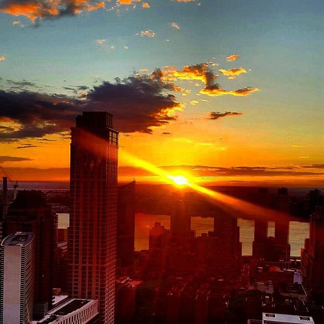 Hudson River Sunset - Upper West Side - Manhattan