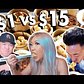 $1 vs $15 DIM SUM in NYC // LoMidHi Ep. 2