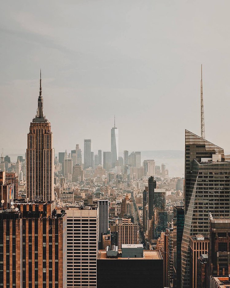 Midtown and Lower Manhattan