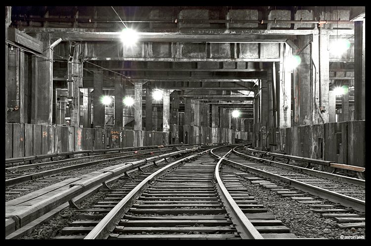 The Vast, Cavernous Spaces Beneath Grand Central Terminal