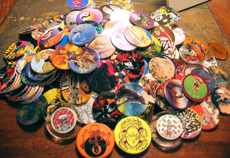 Pogs | My dear old child childhood...

I was scared to play for keeps