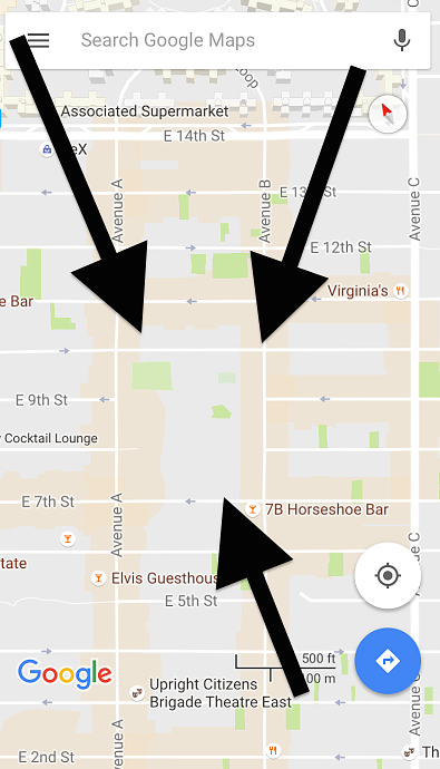 Tomkins Square Park not Listed in Google Maps