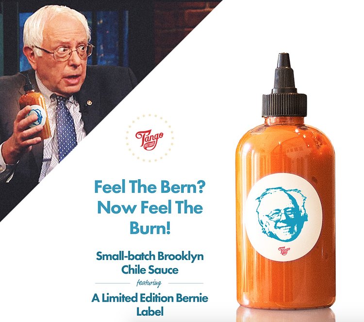 Bernie Sanders Hot Sauce