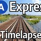 ⁴ᴷ⁶⁰ NYC Subway Timelapse - The A Express to Rockaway Park