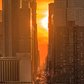 Sunrise over 42nd Street, Midtown, Manhattan