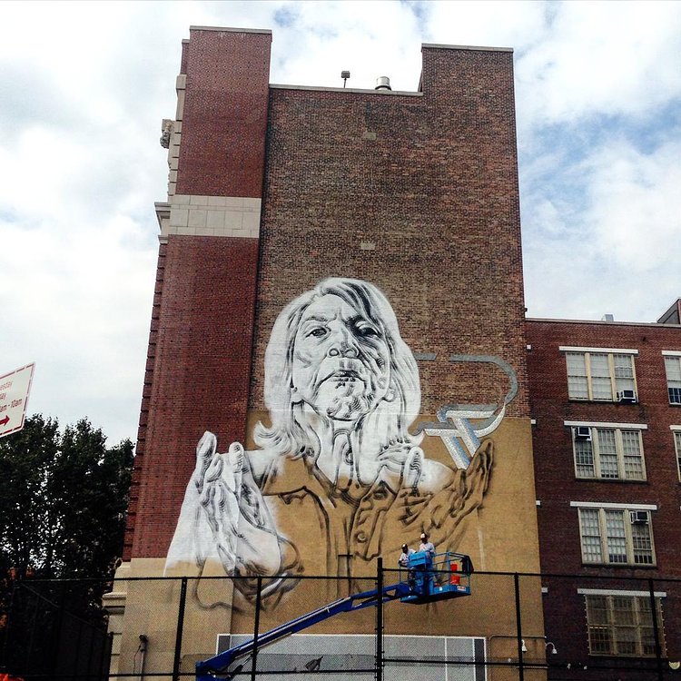 #celsoart #cero #cerodesign @robiaggi #elmac #MonumentArt #monumentartnyc collaboration with the amazing @mac_arte in El Barrio for #monumentartnyc