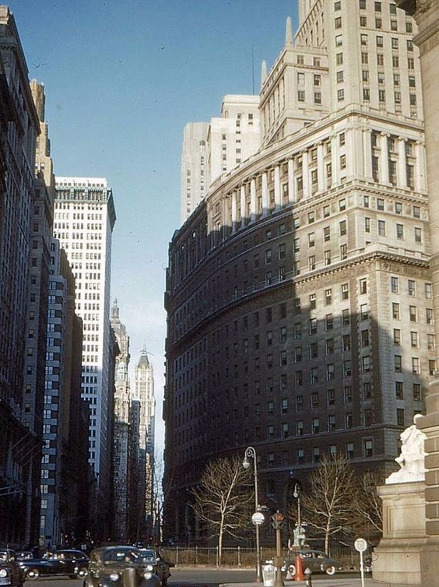 Bowling Green, Manhattan, 1952