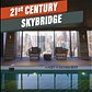 21st-century skybridge in NYC luxury building