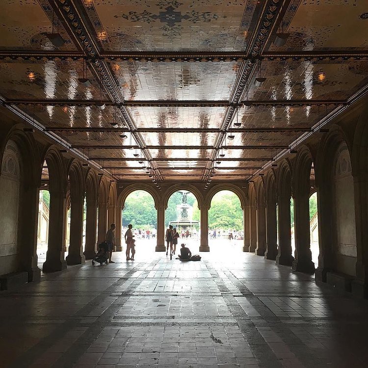 Bethesda Terrace, Central Park, New York. Photo via @marleejot #viewingnyc #newyorkcity #newyork