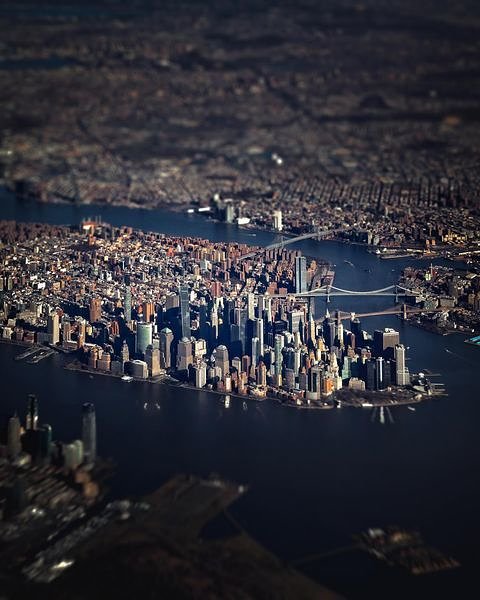 Lower Manhattan Tilt Shift