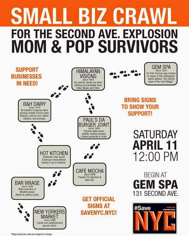 Small Biz Crawl Today @ Noon