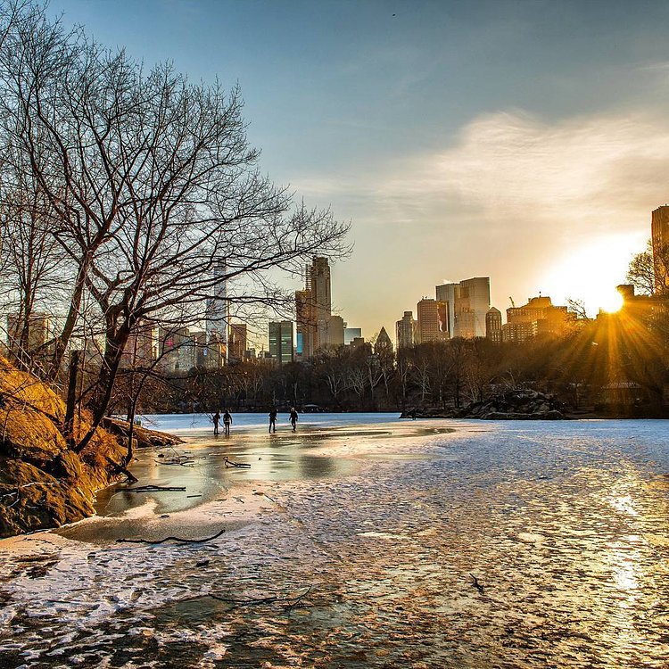 Central Park Lake, New York, New York
