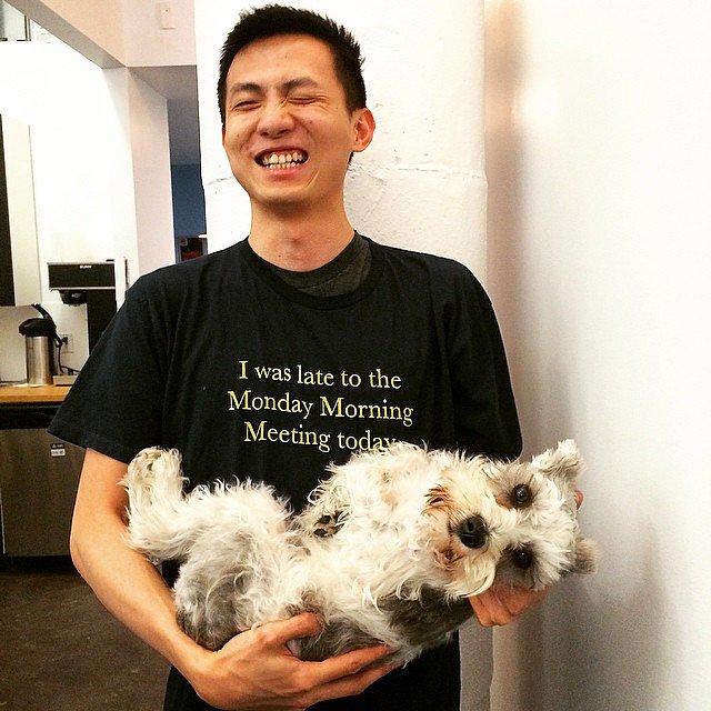 Happy National Puppy Day from Mari and today's resident rule breaker. #nationalpuppyday