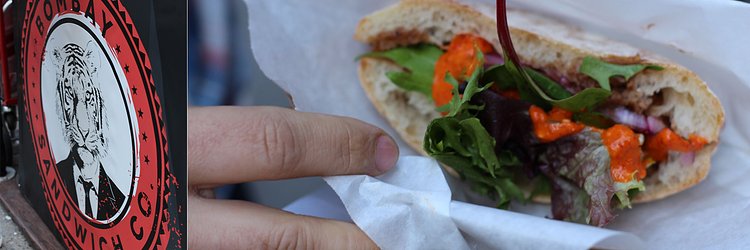 Bombay Sandwich Company — Chana Masala Sandwich