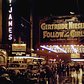 1946 Theaters and night life on 44th street in Times Square also known as the "Street of Hits".