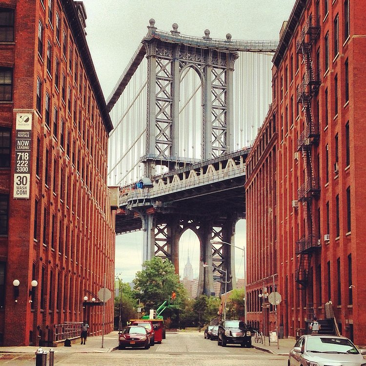Manhattan Bridge From Brooklyn - 2014