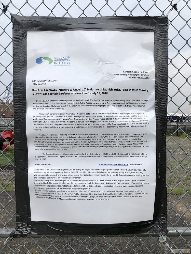 The Spanish Gardener, Elliot Arkin, Brooklyn, NY, 2018