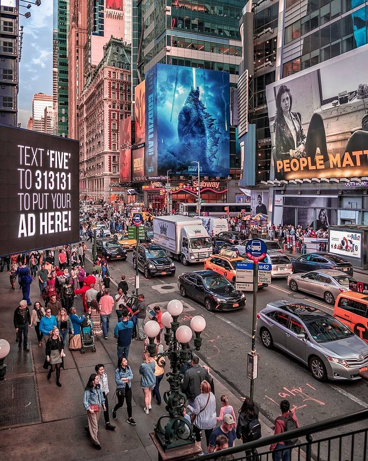 42nd Street, Times Square, New York, New York