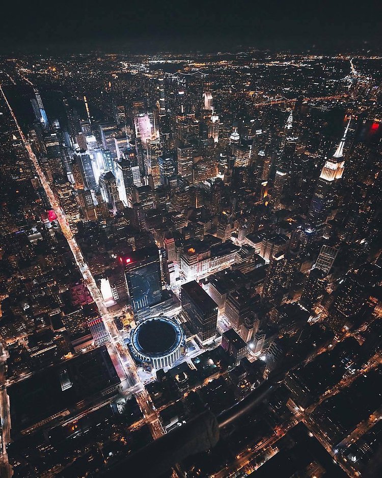 New York, New York. Photo via @flynyon #viewingnyc #newyork #newyorkcity #nyc