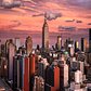 Sunset Over Midtown Manhattan
