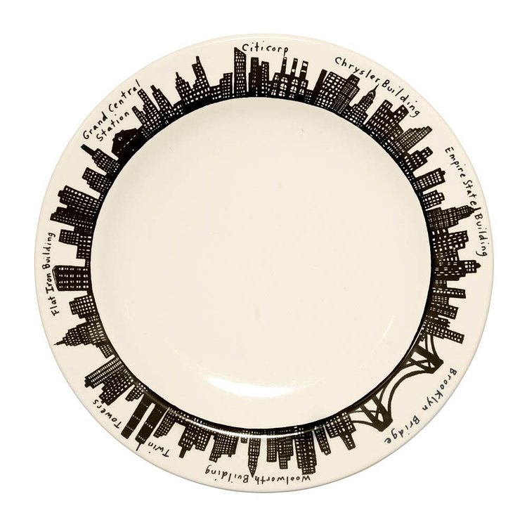 Fishs Eddy's 212 Dinner Plate