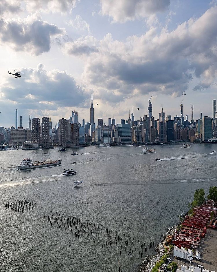 East River, New York, New York.