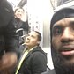 Just @KingJames &amp; the @cavs making the Monday morning NY subway commute. NBD. https://t.co/kfCSNH1ghQ