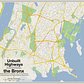 Unbuilt Highways of the Bronx | Unbuilt Highways as proposed by Robert Moses in the New York City Borough of the Bronx: Pelham-Shorefront Parkway, City Line Expressway, Mosholu Parkway and Pelham Parkway Expansions, &amp; Sheridan Expressway
Map data © Google | Created by vanshnookenraggen © 2009
