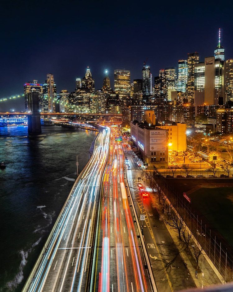 Lower Manhattan from Manhattan Bridge