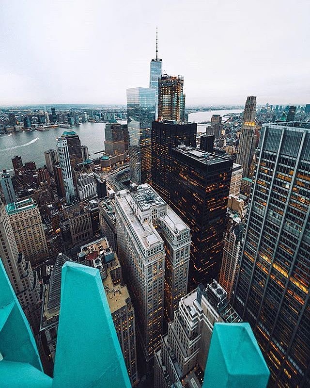 New York, New York. Photo via @svvvk #viewingnyc #newyorkcity #newyork