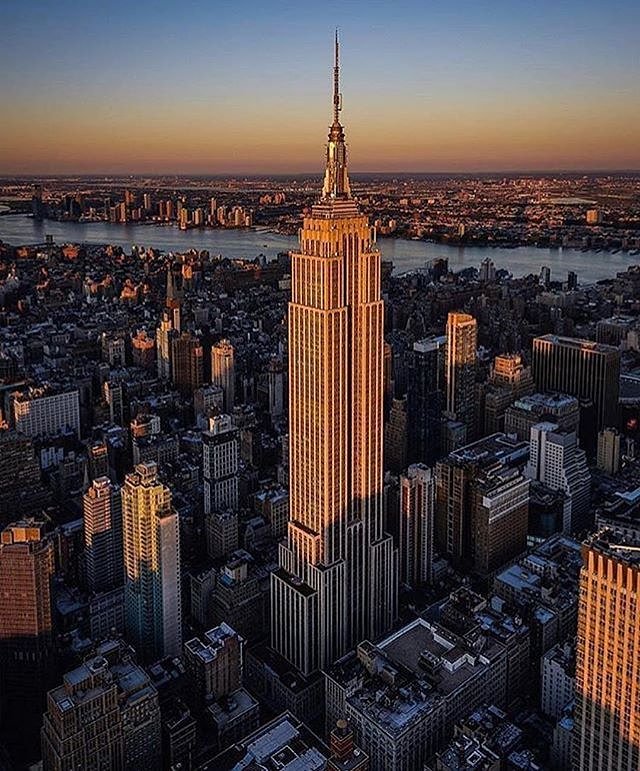 Empire State Building, New York, New York. Photo via @grimace_586 #viewingnyc #newyorkcity #newyork #nyc
