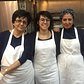 From left to right: chef Rachana Rimal, CEO Manal Kahi, and chef Nida Al Janabi in the kitchen