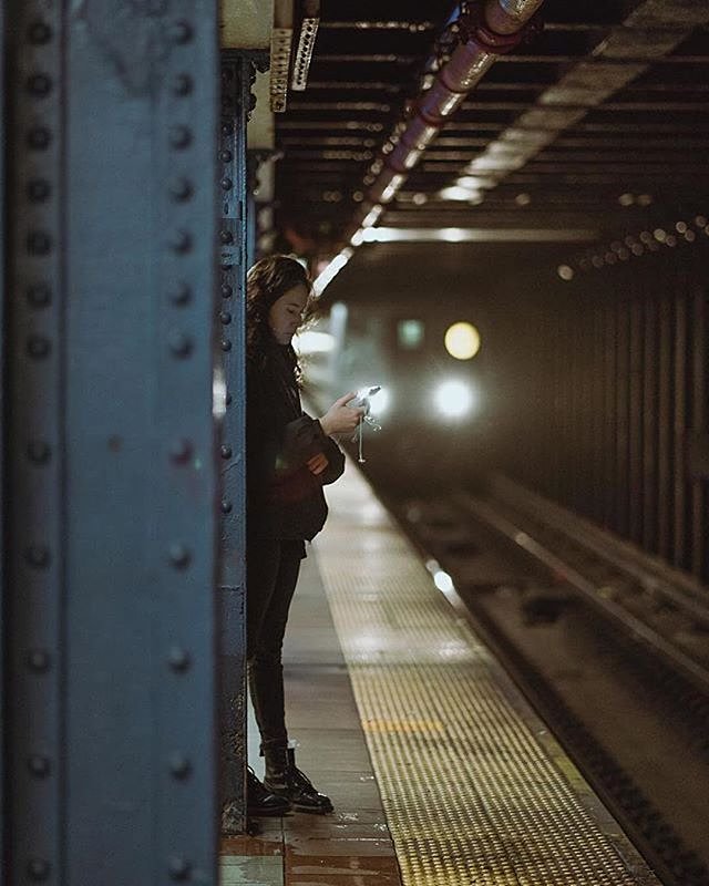 New York, New York. Photo via @monaris_ #viewingnyc #newyork #newyorkcity #nyc #subway