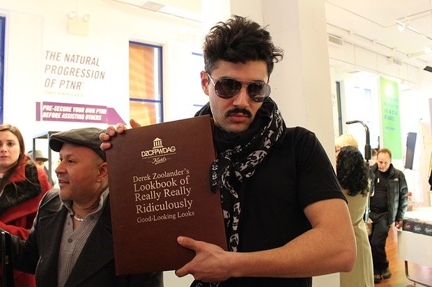 Take a peek at "Derek Zoolander's Lookbook of Really Really Ridiculously Good-Looking Looks."