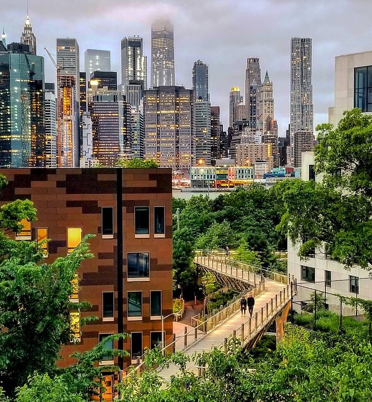 Squibb Park Bridge, Brooklyn Bridge Park, Brooklyn