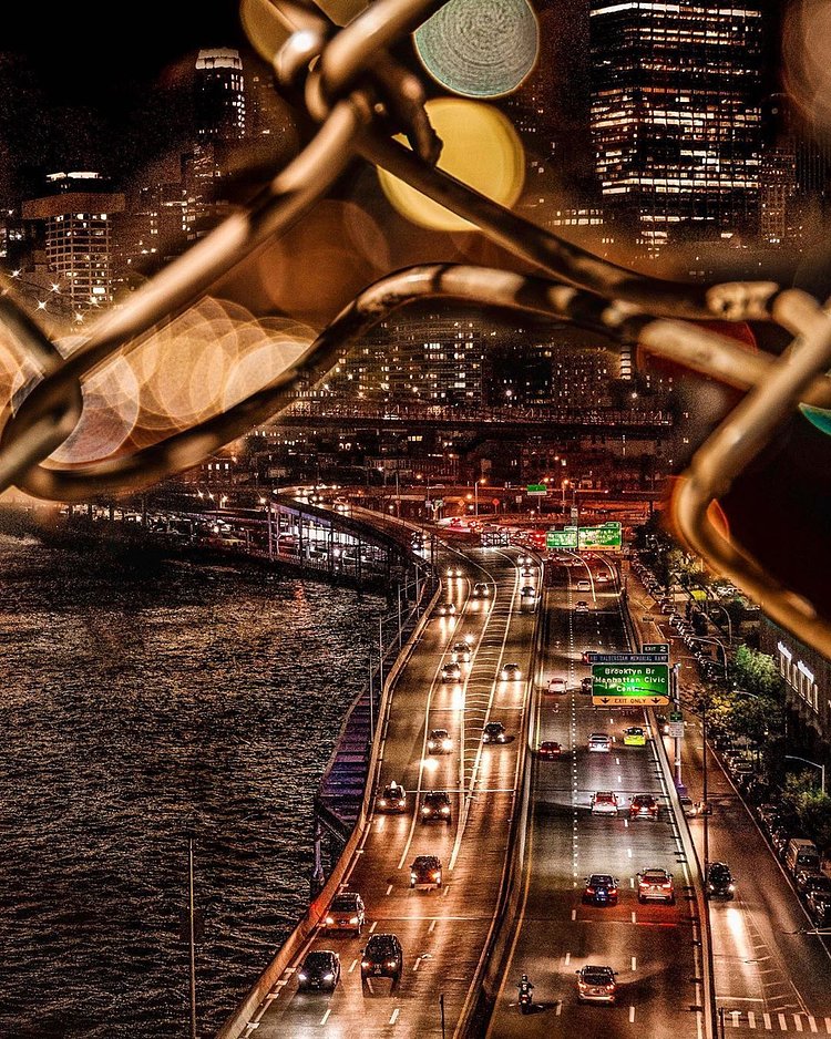 Franklin D. Roosevelt East River Drive, Lower Manhattan