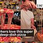 New Yorkers love this super cheesy deep-dish pizza