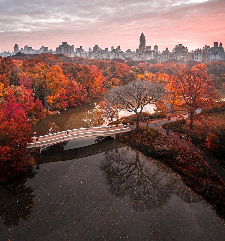 Bow Bridge, Central Park, Manhattan