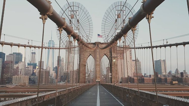 How's this shot of the #BrooklynBridge in #NewYork?