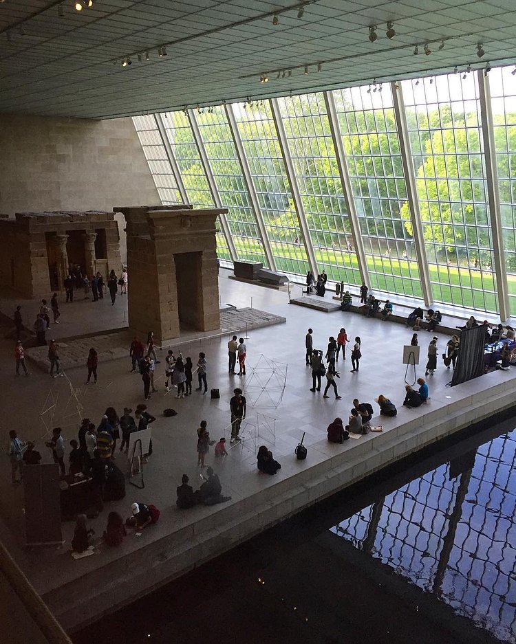 Teens Take The Met!, a free event for teens ages 13–18, is until 8 pm tonight. Organized with 40+ community partners, the event includes teen-only art-making activities, performances, dance workshops, and more making The Met the place to be for teens in NYC. Check out #MetTeens for Instagrams from the event, and if you’re at the Museum visit the Great Hall to see a selection of posts displayed on the wall! Here, @MetTeens participate in a variety of activities in gallery 131 - The #TempleofDendur in The Sackler Wing. #TheMet