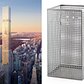 432 Park Avenue is the tallest residential building in the Western Hemisphere. It was inspired, say the architect and developer, by this 1905 trash can by Austrian designer Josef Hoffmann.